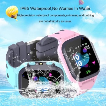 SMART WATCH AZULPARA NIÑOS CON GPS Y WIFI