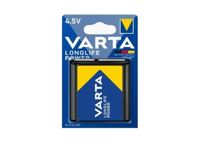 PILA ALCALINA 4,5V 3LR12 62mm x 22mm x 67mm 2,5Ah 1uds. VARTA