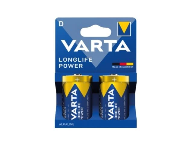 PILA ALCALINA 1,5V D  34,2x61,5mm 16500mAh 2uds. VARTA