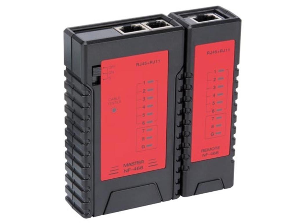 COMPROBADOR DE CABLES DE RED Y TELEFONICOS