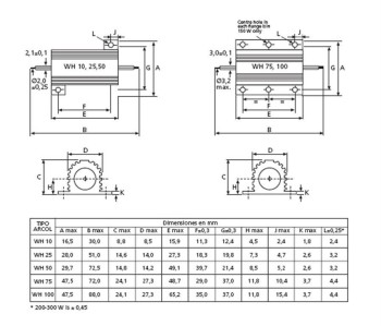 RESISTENCIA DE POTENCIA 2E2 OHM