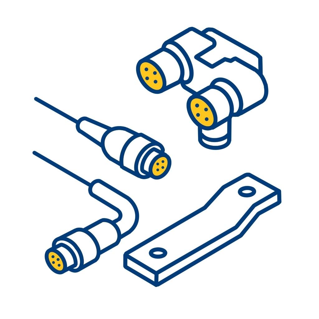 Conectores y conexiones industriales